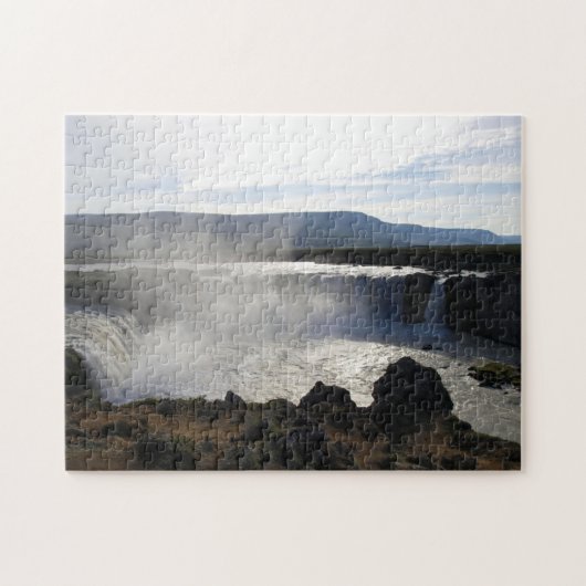 Waterfall River Afbeelding Shot Legpuzzel (Horizontaal)