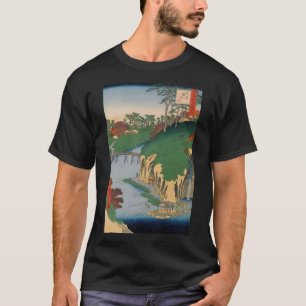 Waterfall River  Ukiyo-e Japanse kunst T-shirt