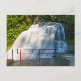 Waterfall, Robert H Treman State Park, New York Briefkaart