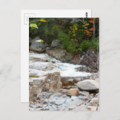 Waterfall Rocky Stream Briefkaart (Voorkant / Achterkant)