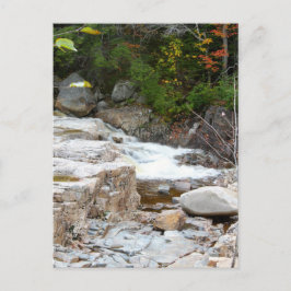 Waterfall Rocky Stream Briefkaart