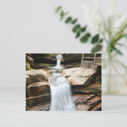 Waterfall Sabbaday Briefkaart (Staand voorkant)