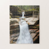 Waterfall Sabbaday White Mountains Legpuzzel (Verticaal)