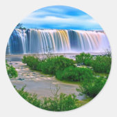 WaterFall Sticker (Voorkant)