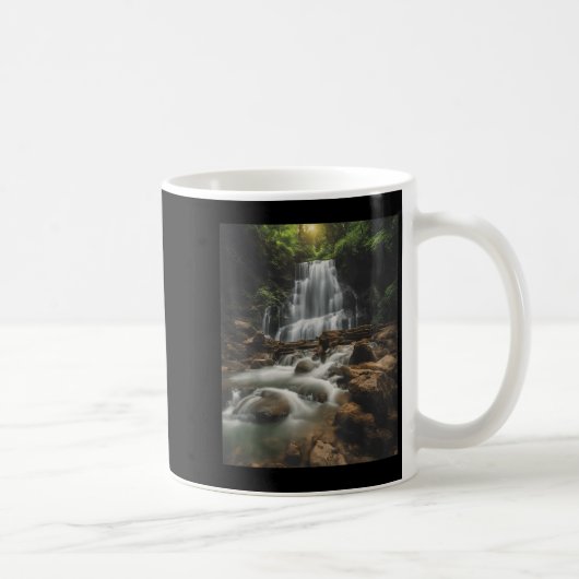 Waterfall Style Life_ Pastel Falls And Nature Call Koffiemok (Rechts)