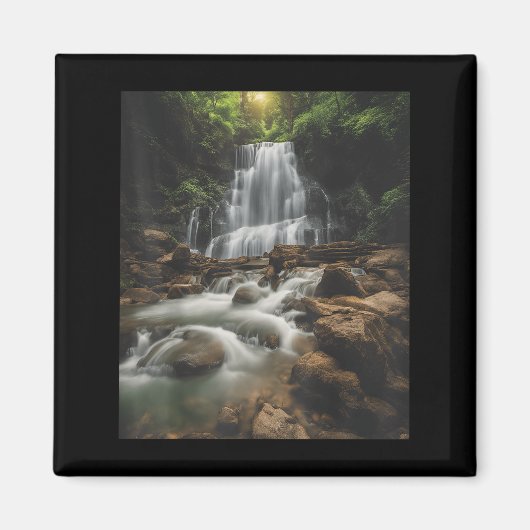 Waterfall Style Life_ Pastel Falls And Nature Call Magneet (Voorkant)