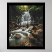 Waterfall Style Life_ Pastel Falls And Nature Call Poster (Voorkant)