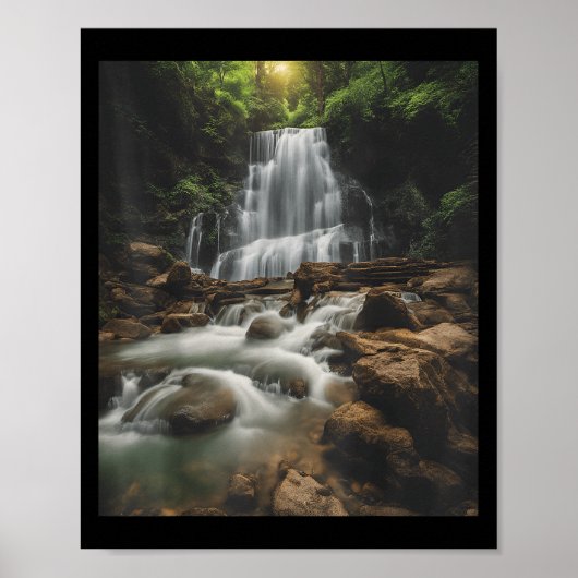 Waterfall Style Life_ Pastel Falls And Nature Call Poster (Voorkant)