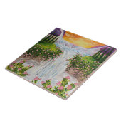 Waterfall Tegeltje (Zijkant)