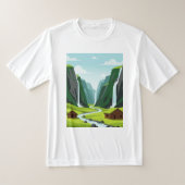 Waterfall view t-shirt (Laagn)