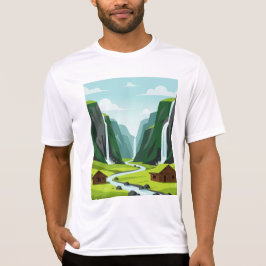 Waterfall view t-shirt