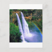 Waterfall Wailua Kauai Hawaii Briefkaart (Voorkant)
