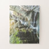Waterfall Watkins Glen Natuur overmaats Legpuzzel (Verticaal)