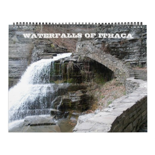 WATERFALLEN VAN ITHACA-kalender Kalender (Hoes)