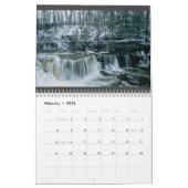 Waterfalls 2026 kalender (Feb 2026)