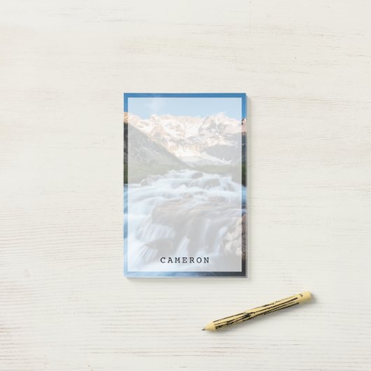 Waterfalls | Aviolo Lake, Italy Post-it® Notes (Op bureau)
