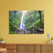 Waterfalls | Bali, Indonesia Canvas Afdruk (Insitu (Woonkamer))