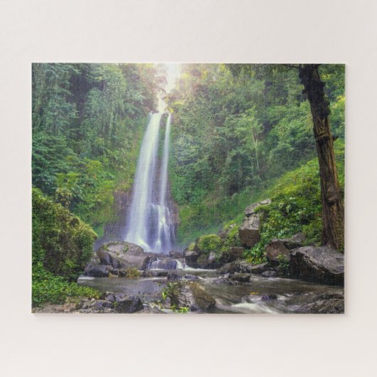 Waterfalls | Bali, Indonesia Legpuzzel (Horizontaal)