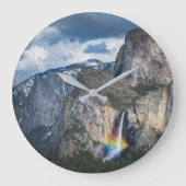 Waterfalls | Bridal Veil Falls Yosemite California Grote Klok (Voorkant)