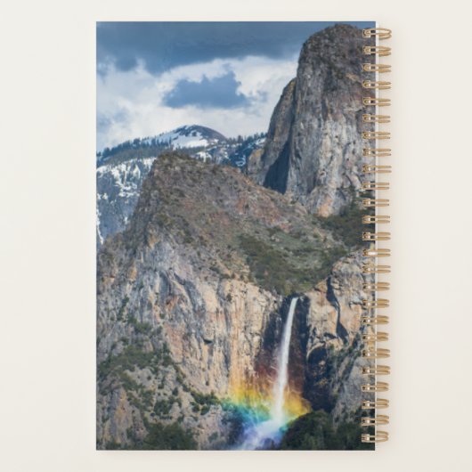 Waterfalls | Bridal Veil Falls Yosemite California Planner (Achterkant)