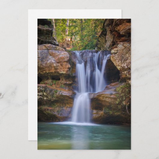 Waterfalls | Cedar Falls, Ohio Bedankkaart (Voorkant / Achterkant)