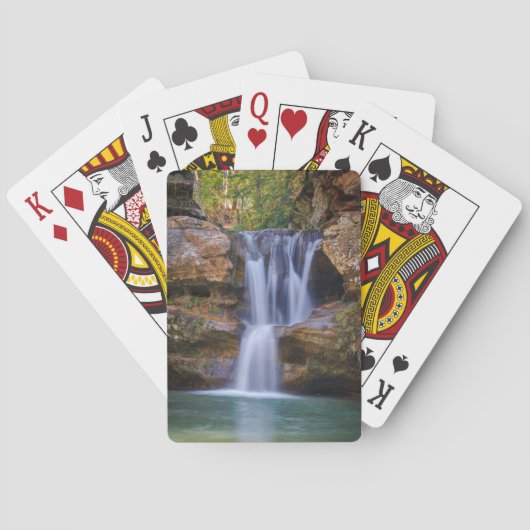 Waterfalls | Cedar Falls, Ohio Pokerkaarten (Achterkant)
