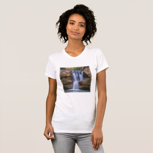 Waterfalls | Cedar Falls, Ohio T-shirt (Voorkant volledig)