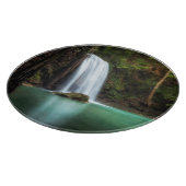 Waterfalls | Erawan Waterfall, Thailand Snijplank (Hoek)