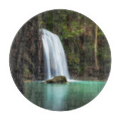 Waterfalls | Erawan Waterfall, Thailand Snijplank (Voorkant)