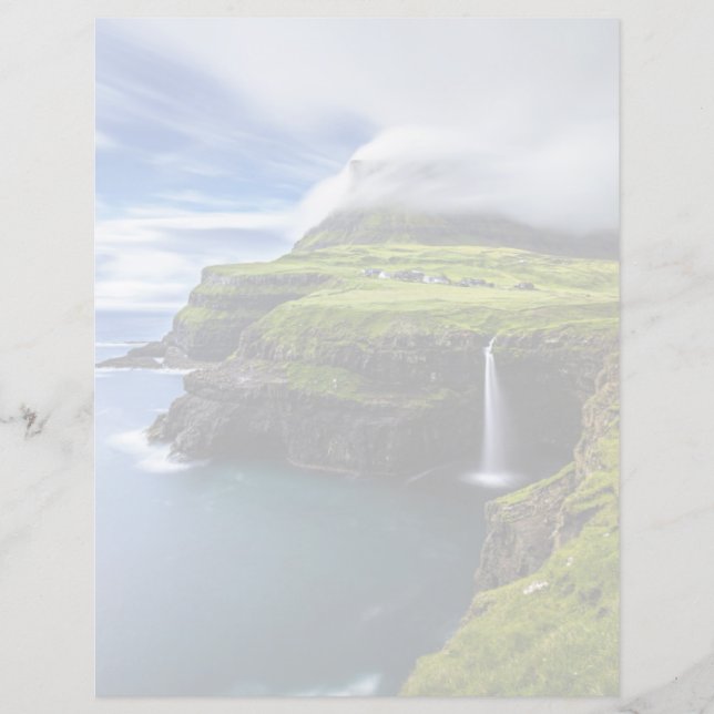 Waterfalls | Faroe Islands, Denmark (Voorkant)
