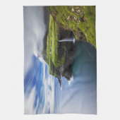 Waterfalls | Faroe Islands, Denmark Theedoek (Verticaal)