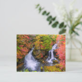 Waterfalls | Faucet Waterfalls Nikko Japan Fall Briefkaart (Staand voorkant)