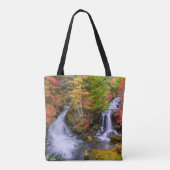 Waterfalls | Faucet Waterfalls Nikko Japan Fall Tote Bag (Achterkant)