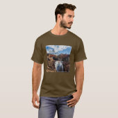 Waterfalls | Fitz Roy Mountain, Argentina T-shirt (Voorkant volledig)