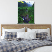 Waterfalls | Grand Galet Falls Canvas Afdruk (Insitu (Slaapkamer))