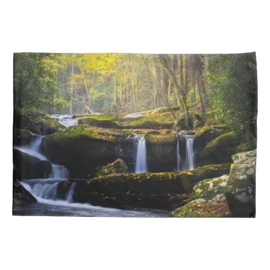 Waterfalls | Great Smoky Mountain National Park Kussensloop (Achterkant)