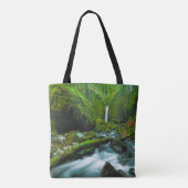 Waterfalls | Grotto Falls, Oregon Tote Bag (Achterkant)