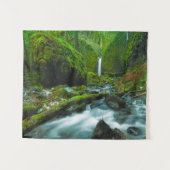 Waterfalls | Grotto Falls, Oregon Wandkleed (Voorkant (horizontaal))
