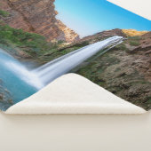 Waterfalls | Havasu Falls at Sunset Sherpa Deken (3/4)