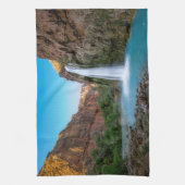 Waterfalls | Havasu Falls at Sunset Theedoek (Verticaal)