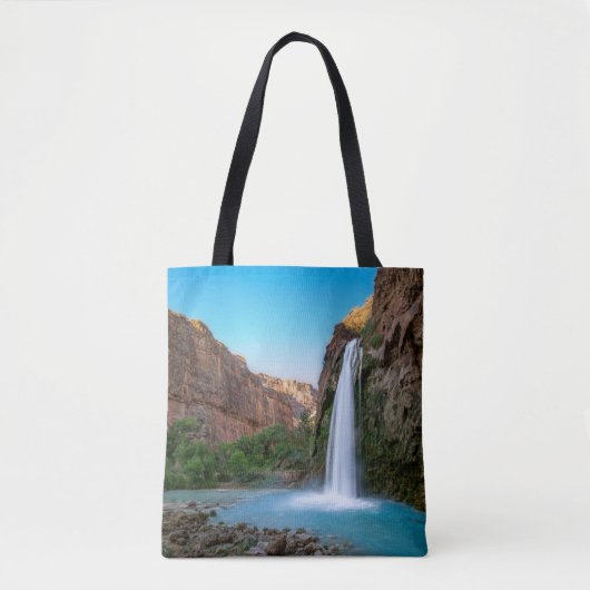 Waterfalls | Havasu Falls at Sunset Tote Bag (Voorkant)