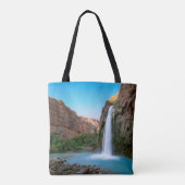 Waterfalls | Havasu Falls at Sunset Tote Bag (Achterkant)