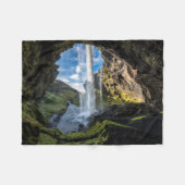 Waterfalls | Icelandic Waterfall Fleece Deken (Voorkant (Horizontaal))