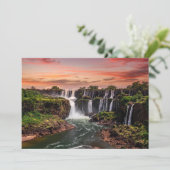 Waterfalls | Iguacu National Park Bedankkaart (Staand voorkant)