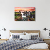 Waterfalls | Iguacu National Park Canvas Afdruk (Insitu (Slaapkamer))