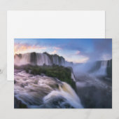Waterfalls | Iguazu Waterfall, Brazil Bedankkaart (Voorkant / Achterkant)