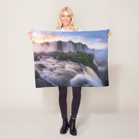Waterfalls | Iguazu Waterfall, Brazil Fleece Deken (In situ)