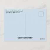 Waterfalls in Golden Ears Park Maple Ridge BC Briefkaart (Achterkant)