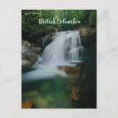 Waterfalls in Golden Ears Park Maple Ridge BC Briefkaart (Voorkant)