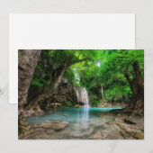 Waterfalls | Kanchanaburi, Thailand Bedankkaart (Voorkant / Achterkant)